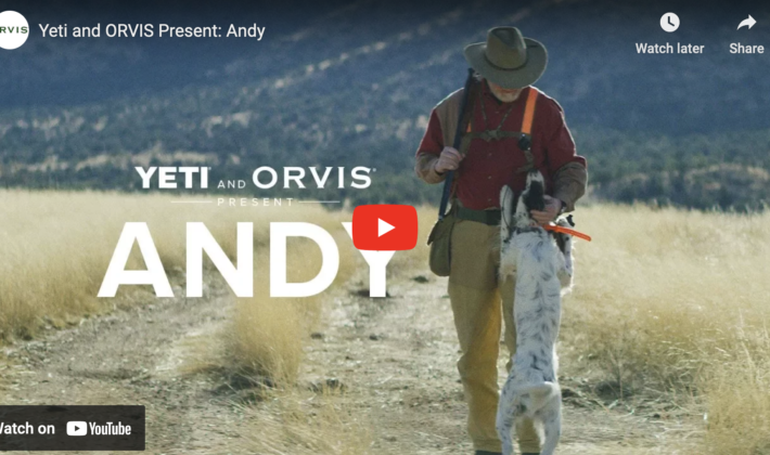 video cover image of the video showing a man walking with his dog