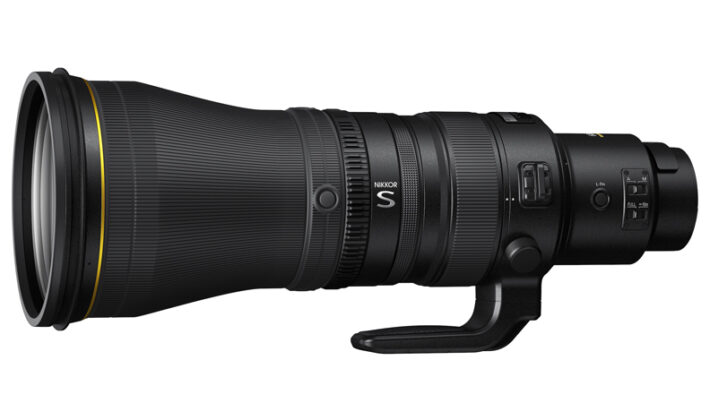studio image of the NIKKOR 600mm lens