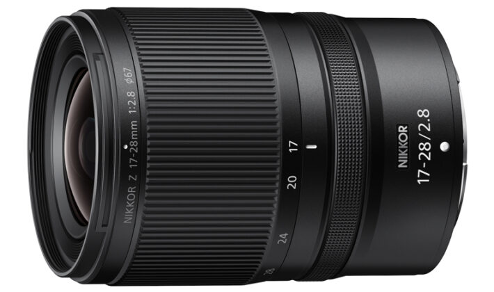 studio image of the NIKKOR Z 17-28mm f/2.8 lens