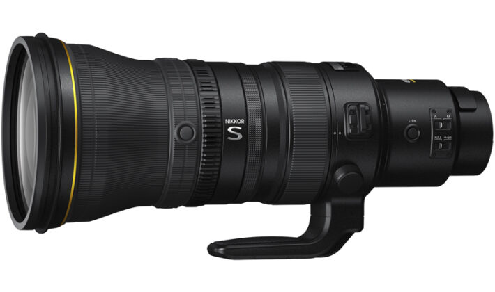 studio image of the NIKKOR Z 400mm f/2.8 TC VR S lens