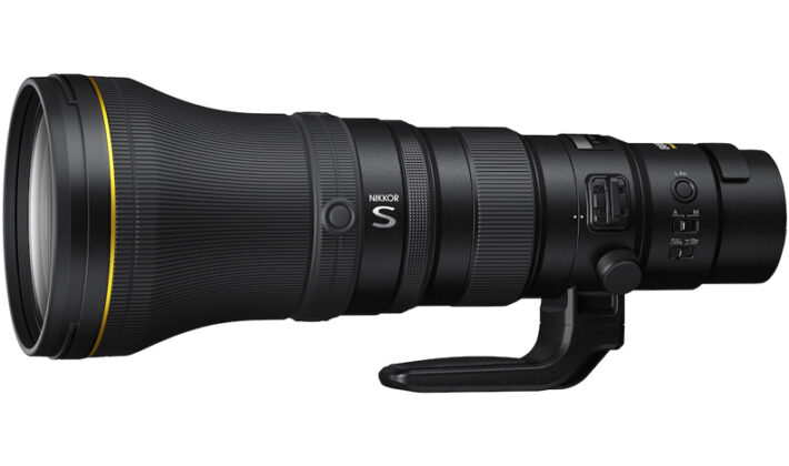 studio image of the NIKKOR Z 800mm f/6.3 VR S lens