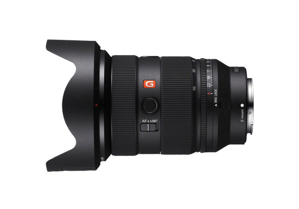 studio image of the Sony FE 24-70mm F2.8 GM II lens