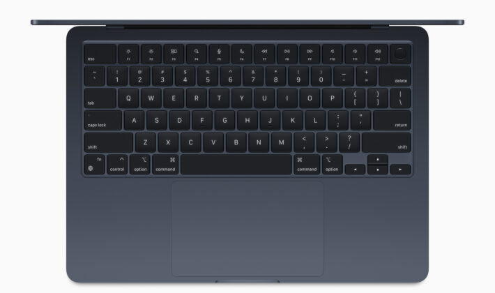 studio image of the Apple MacBook Air