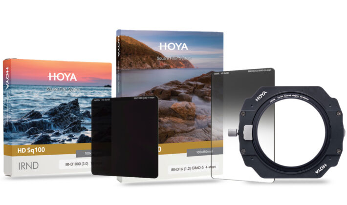 studio image of the HOYA Sq100 Square Filter System