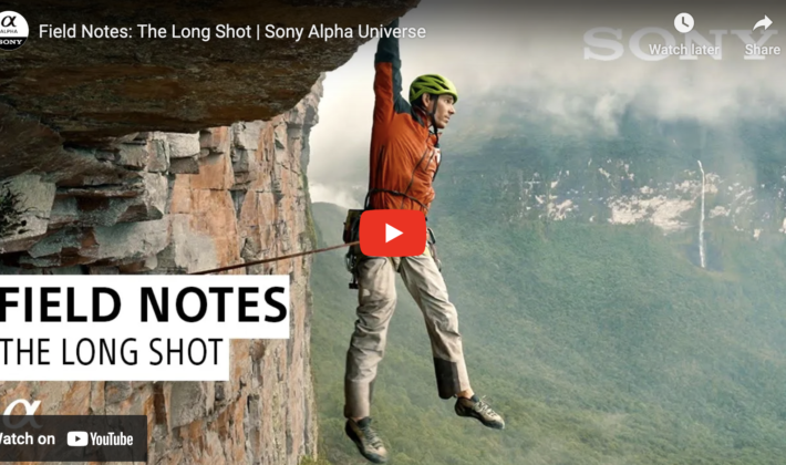video cover image of a climber hanging from a ledge