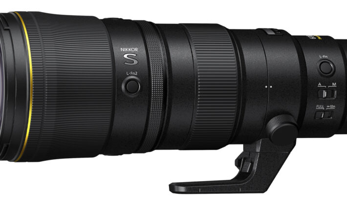 studio image of the NIKKOR Z 600mm f/6.3 VR S lens