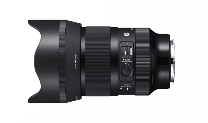 studio image of a SIGMA 50mm F1.2